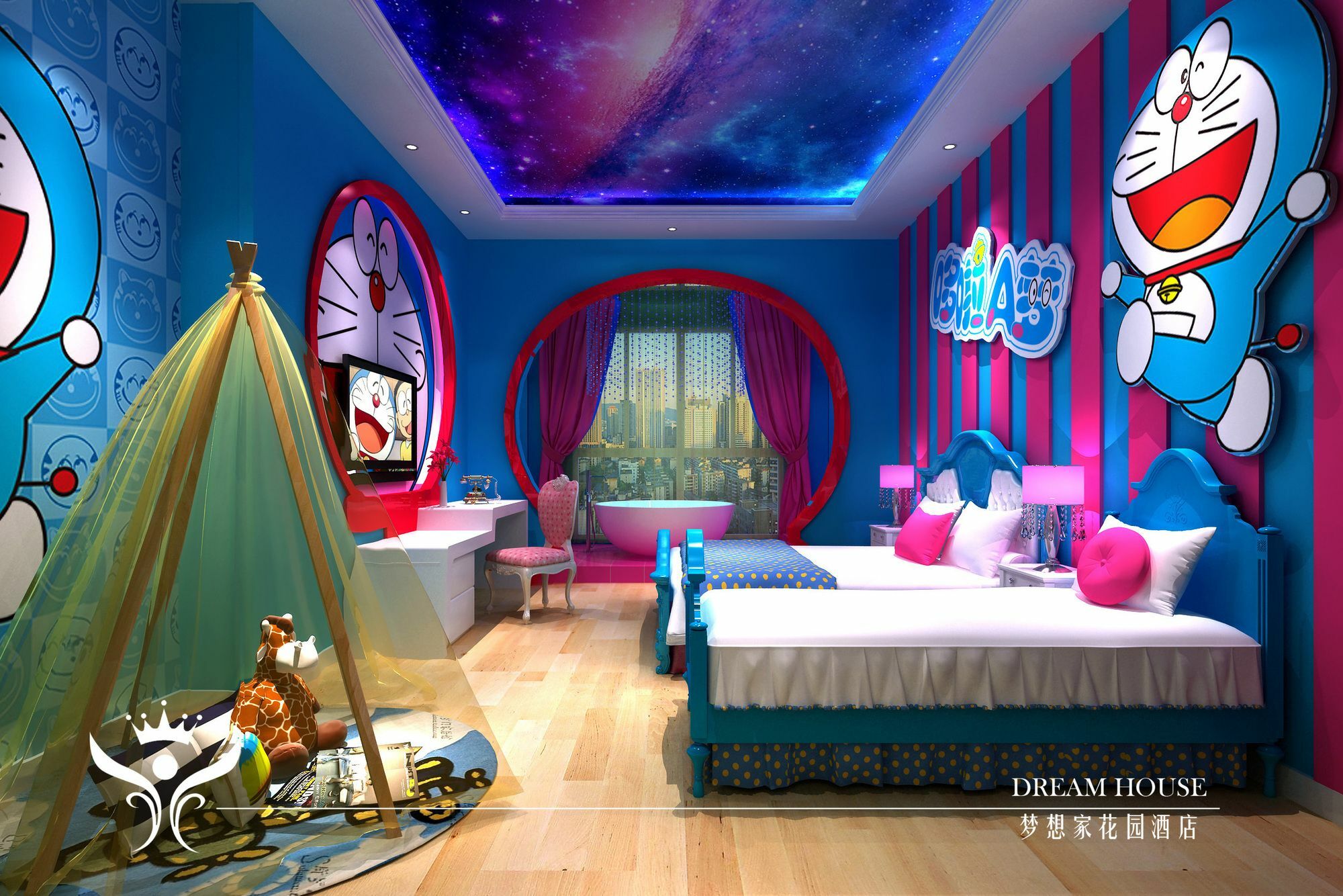 Dreamhouse Theme Hotel Shanghai Exterior photo